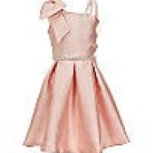 Rare Editions Elegant Pink Kids Formal Dress
